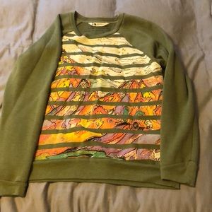 North face sweat shirt